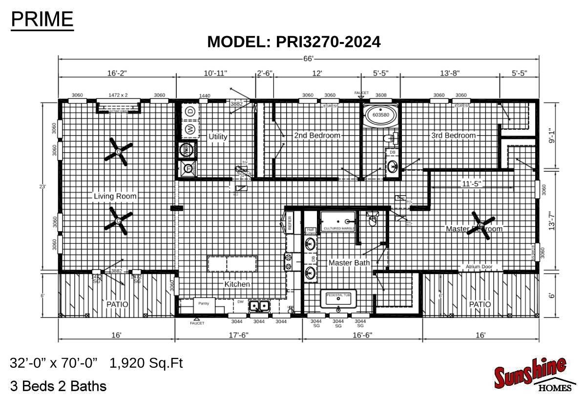 Evangeline Home Center In Carencro Louisiana Sunshine Homes   New 2024 Floor Plans SMALL 